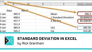 How To Do Standard Deviation in Excel
