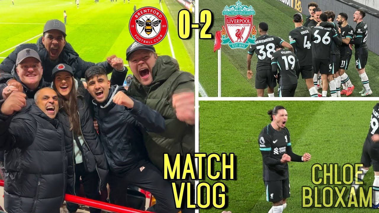 DARWIN NUNEZ SENDS LFC FANS INTO BEDLAM WITH LATE WINNERS! | Brentford 0-2 Liverpool | MATCH VLOG