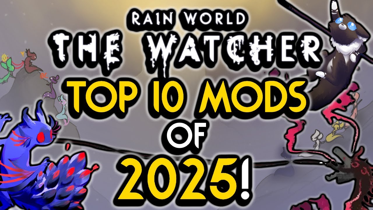 TOP 10 Rain World MODS Of 2025! ✨🌟