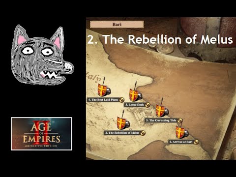 AoE2: DE Campaigns | Bari | 2. The Rebellion of Melus