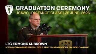 2026 U.S. Army War College - Guest speaker Lt. Gen. Edmond Brown