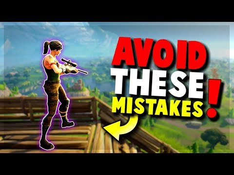 9 Common Mistakes New Players Make - FORTNITE Battle Royale | Tips and Tricks