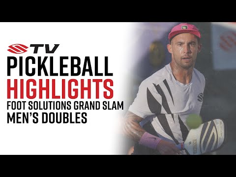 The Perfect Lob Pickleball Highlight│Foot Solutions Grand Slam