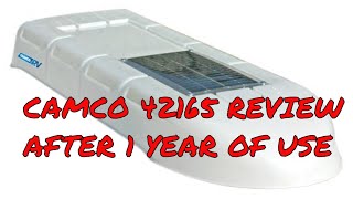 Camco Refrigerator solar fan review