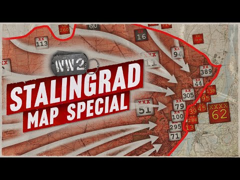 The Battle of Stalingrad Every Week with Maps