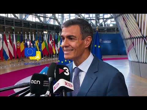 Video Thumbnail: ES - Pedro Sánchez at EUCO: Spain Rejects Weak EU Budget and Return Hubs!