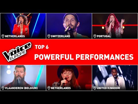 The most POWERFUL PERFORMANCES in The Voice! | TOP 6