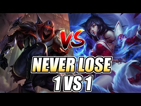 Season 11 AHRI VS ZED 1v1 Guide - How To Always Win