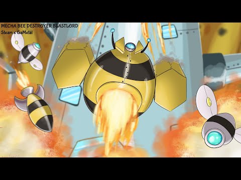 (7/5/2023) Heavy Drone B-33tdown (MECHA BEE DESTROYER BLASTLORD - Bug Fables) (Steam x GaMetal)