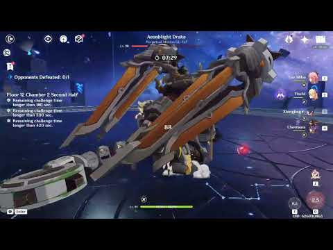 C1 Furina Hyperbloom and C0 Yae Miko Overload | 5.2 Abyss floor 12| 36 Star clear