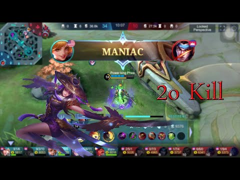 2o Kills Fanny Show No Mercy!  - Mobile Legends Bang Bang