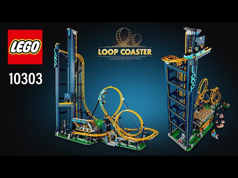 LEGO® Icons™ | Loop Coaster (10303)[3756 pcs] Step-by-Step Building Instructions | Top Brick Builder