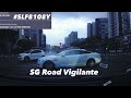 11mar2022 SLF8108Y Jaguar Xj Fail To Form Up For Right Turn Causing Motorcyclist To Ebrake Fall