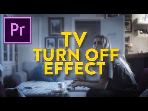 Easy TV Turn Off & On Effect in Premiere Pro 2023 Tutorial