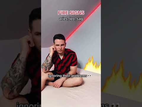 But you don`t look like a fire sign... 🚫🔥 #shorts zodiac signs