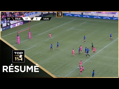 TOP 14 Saison 2024-2025 J02 - Résumé Stade Français Paris - RC Vannes