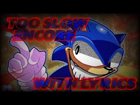TOO SLOW ENCORE WITH LYRICS TEASER || VS SONIC.EXE LYRICAL COVER || FT: @JaidenBoyfriend