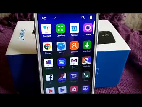 Alcatel 1 Android Go Phone (No Commentary) - Full Unboxing