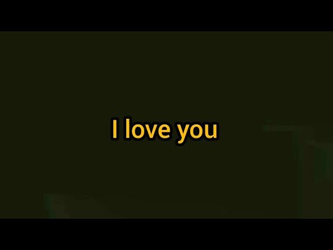 i love you - billie eilish - charlie eduard cover / lyric video