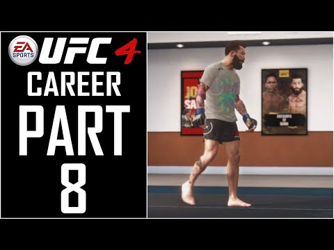 EA Sports UFC 4 - Career - Gameplay Walkthrough - Part 8 - "Middleweight Championship Fight"