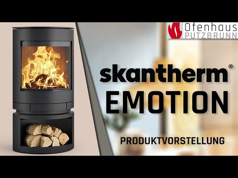 Skantherm Emotion wood-burning stove product presentation | Stove showroom Putzbrunn