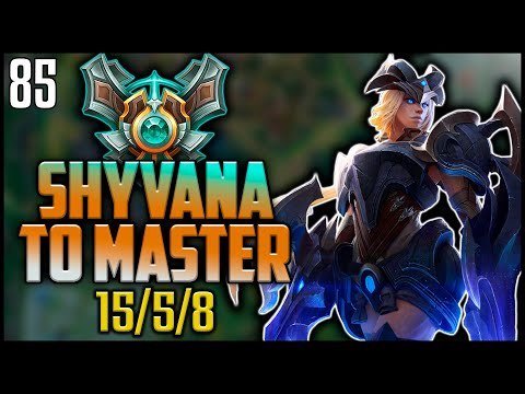 Shyvana To Master #85 - 15/5/8 vs. Lee Sin  - League of Legends full game