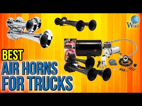 10 best air horns for trucks