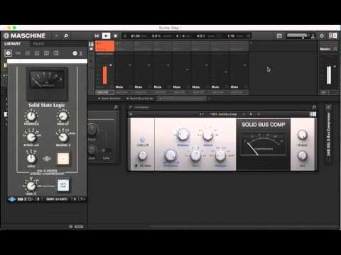 UAD SSL G Vs Native and UAD 4k Instruments - Bus Compressor Shootout