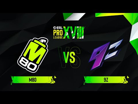 M80 vs. 9z - Map 2 [Inferno] - ESL Pro League Season 18 - Group C