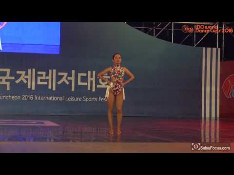 샤인 SATOMI YAMAZAKI  IDO WORLD LATIN DANCE FESTIVAL 2016