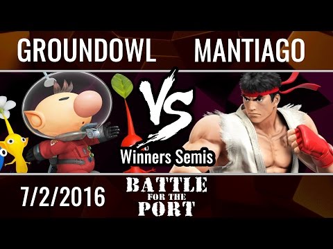GroundOwl (Olimar) vs. Mantiago (Ryu)- Winners Semifinals- Battle for the Port 5