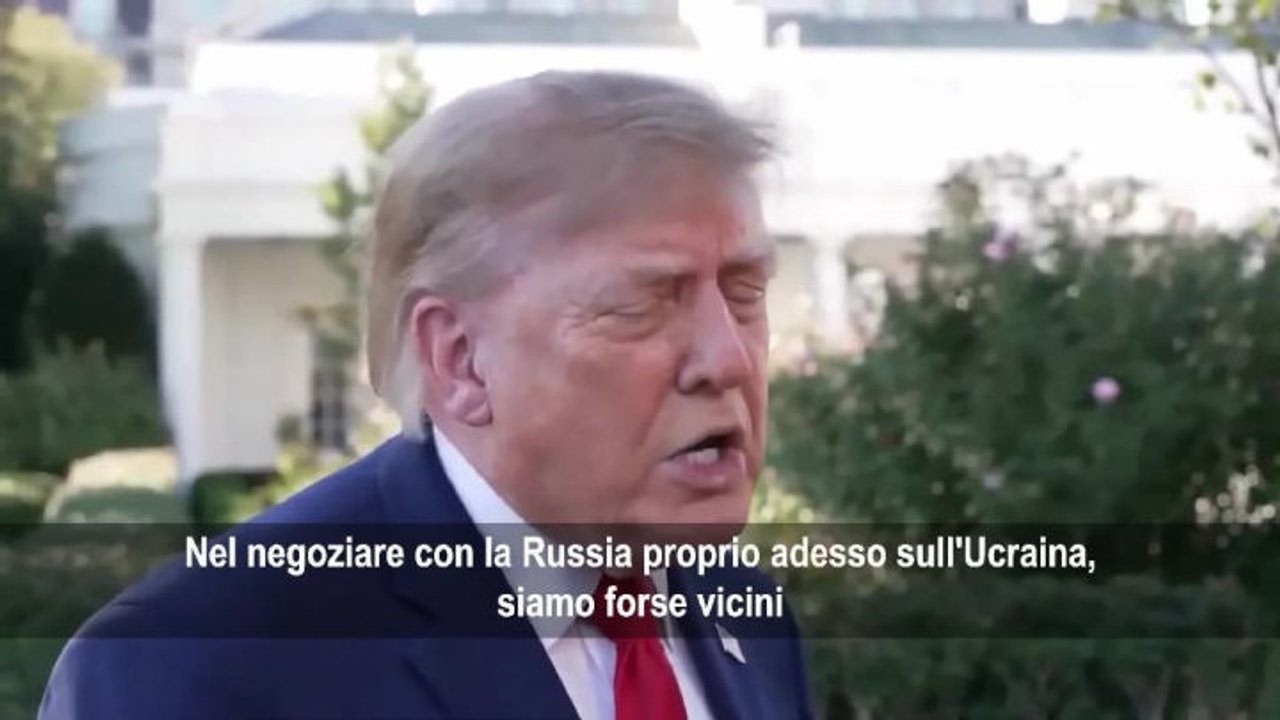 Trump: Mai stati così vicini a un accordo con la Russia sul conflitto in Ucraina