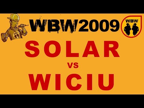 Wiciu 🆚 Solar🎤 WBW 2009 el.2 (freestyle rap battle) Półfinał