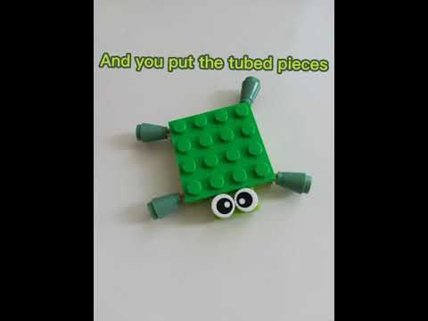 How to make a lego turtle
