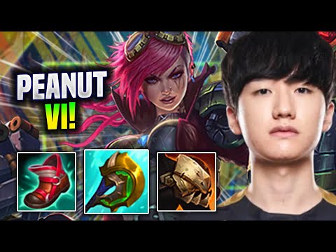 PEANUT WITH THE PERFECT STOMP WITH VI! - GEN Peanut Plays Vi Jungle vs Viego! | Season 2022