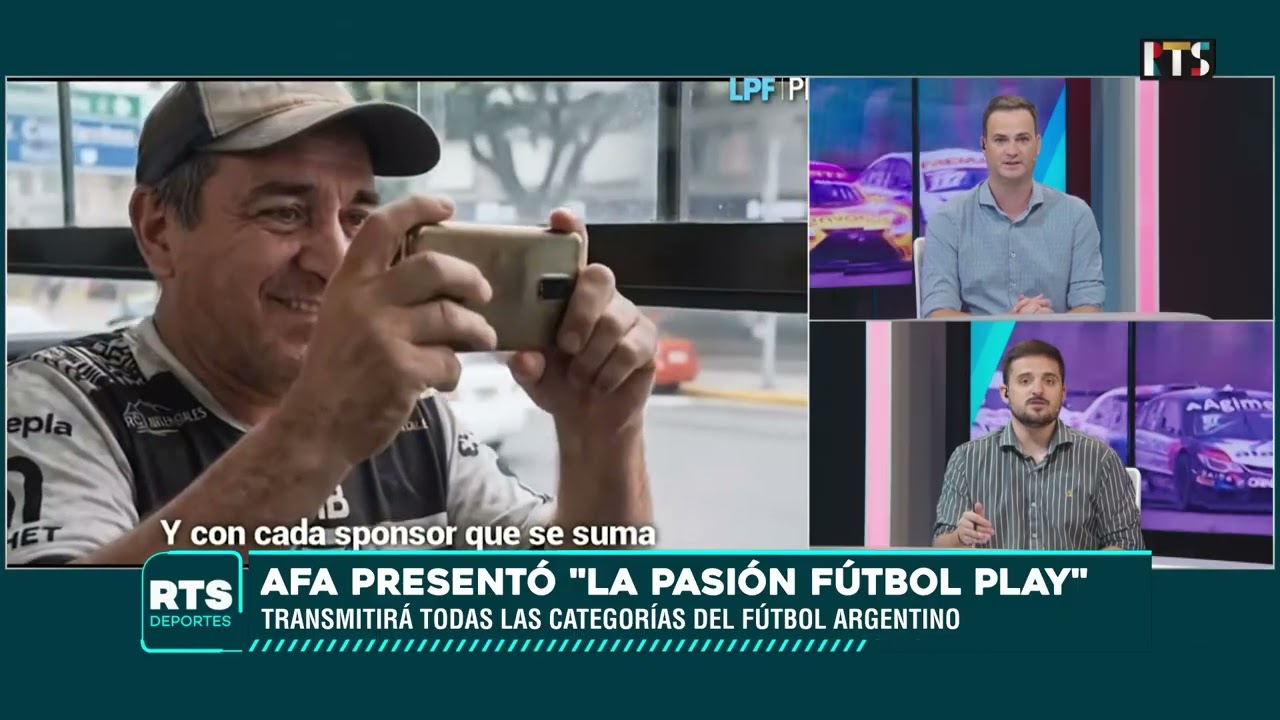 AFA PRESENTÓ “LA PASIÓN FÚTBOL PLAY” | La nueva plataforma para ver todas las categorías