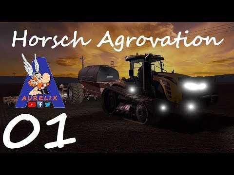 FS17 Season (PS4) Horsch Agrovation #01: Big field, big equipment!