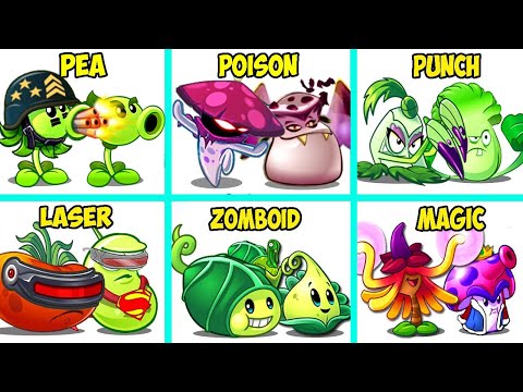 Random 6 Best Pair Team Plant Battlez - Who Will Win? - PvZ 2 v10.4.1 Team Plant vs Team Plant