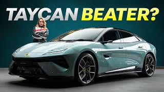 NEW Lotus Emeya: The 900hp Taycan Slayer? | 4K