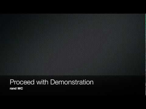 Proceed with Demonstration - rand MC