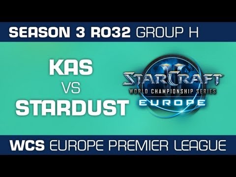 Kas vs. StarDust - Group H Ro32 - WCS Europe Season 3 - StarCraft 2