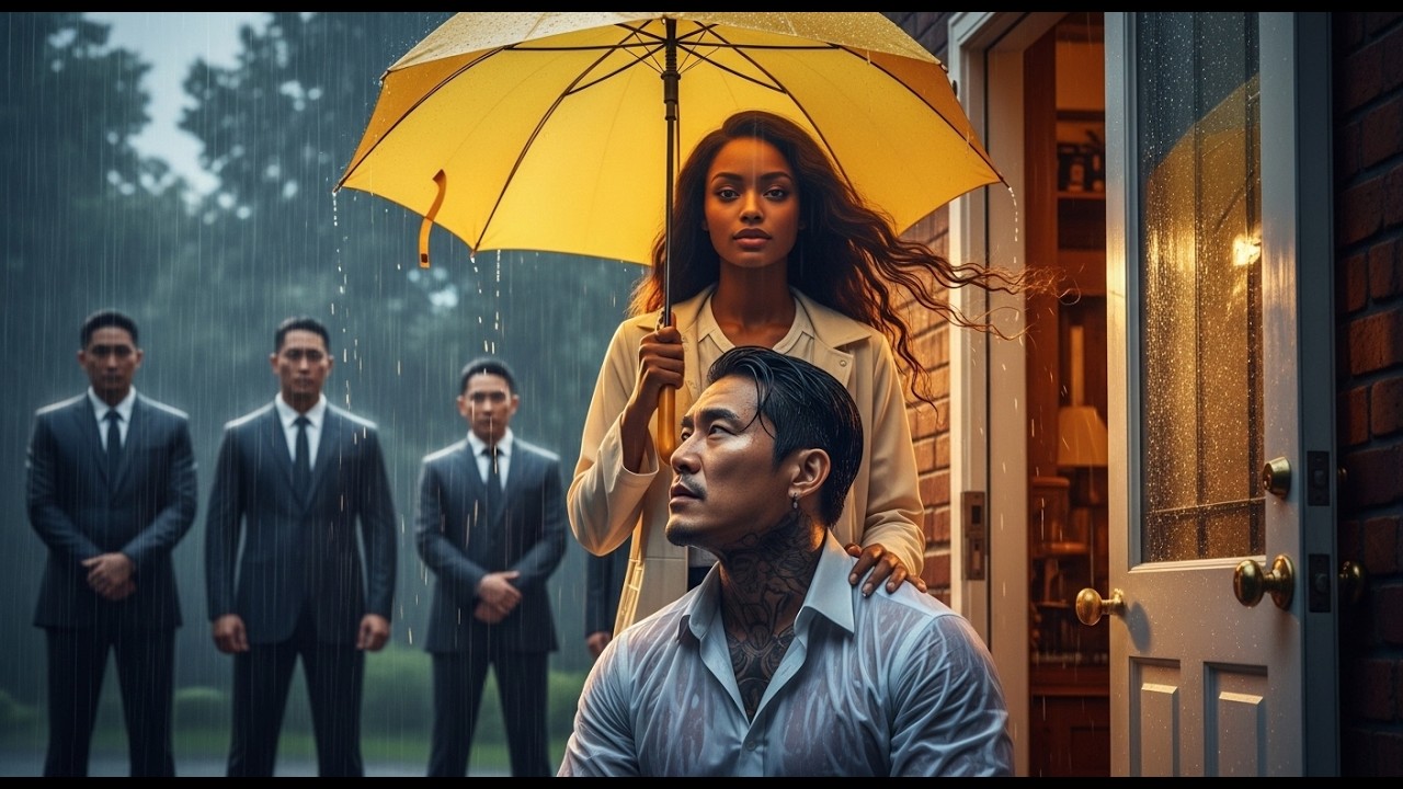 "We need shelter, please" — Korean Mafia Boss and His 20 Men Saved a Bankrupt Single African Mom