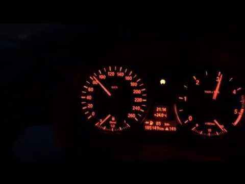 BMW 325d E90 0-100 km/h
