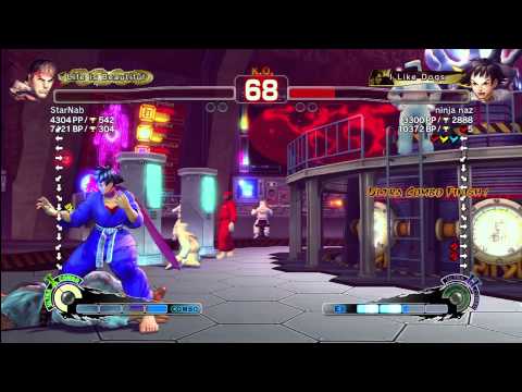 [Ryu] StarNab vs ninja naz [Makoto] V.2012 SSF4 Arcade Edition