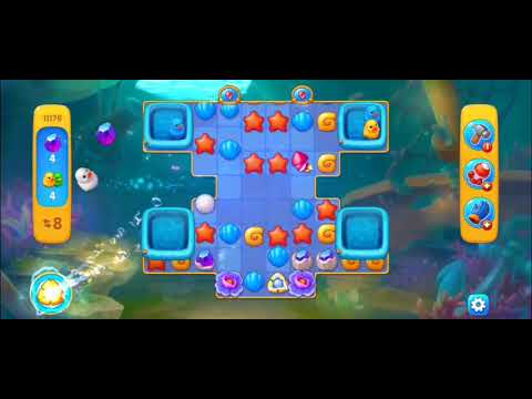 Fishdom Easy Level 11176 (with ingame double firecracker booster) @choraelmin