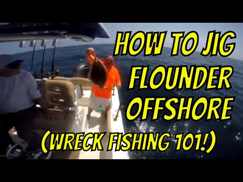How To Jig for Flounder Offshore