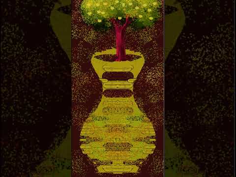 decorative pot 🌲 tree drawing