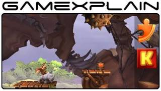 Donkey Kong Country Returns: Precarious Plateau 6-5 (Puzzle Pieces, KONG Letters Guide, Walkthrough)