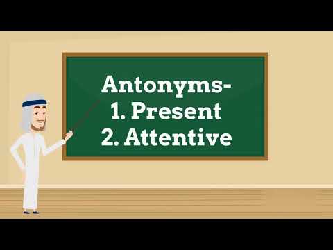 A WORD A DAY AWAD Absent Meaning, Pronunciation & Usage