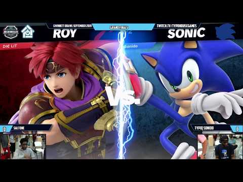 Gwinnett Brawl September 2019 - SaltOne(L)(Roy) VS Typo| Sonido(Sonic) - Grand Finals